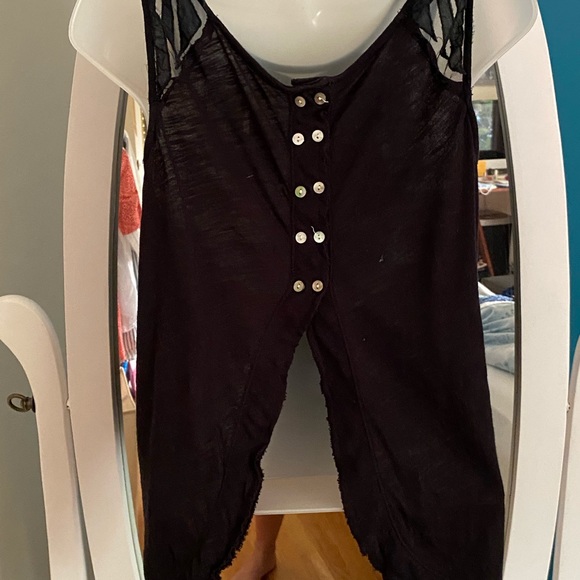 FREE PEOPLE sexy mesh summer top - Picture 3 of 8